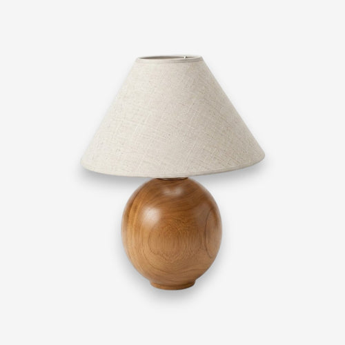 Lampe de bureau bois vintage | Timbera