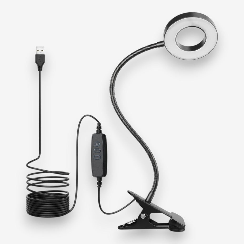 Lampe de bureau à pince lecture | Nexa