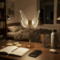 Lampe de bureau dorée diamant | Diamantys