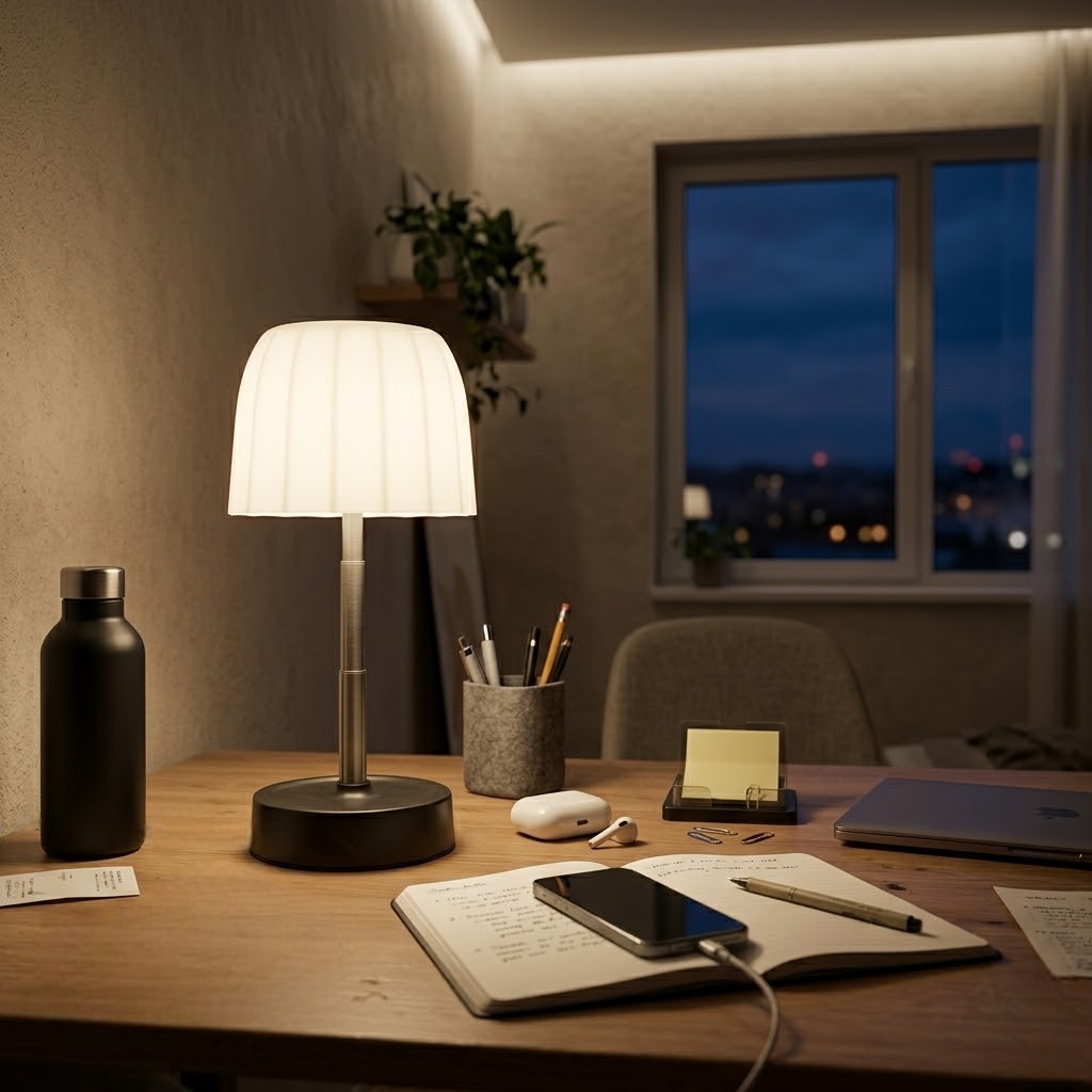 Lampe de bureau tactile pliable | Flexia