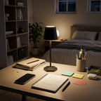 Lampe de bureau tactile rechargeable | Orlena