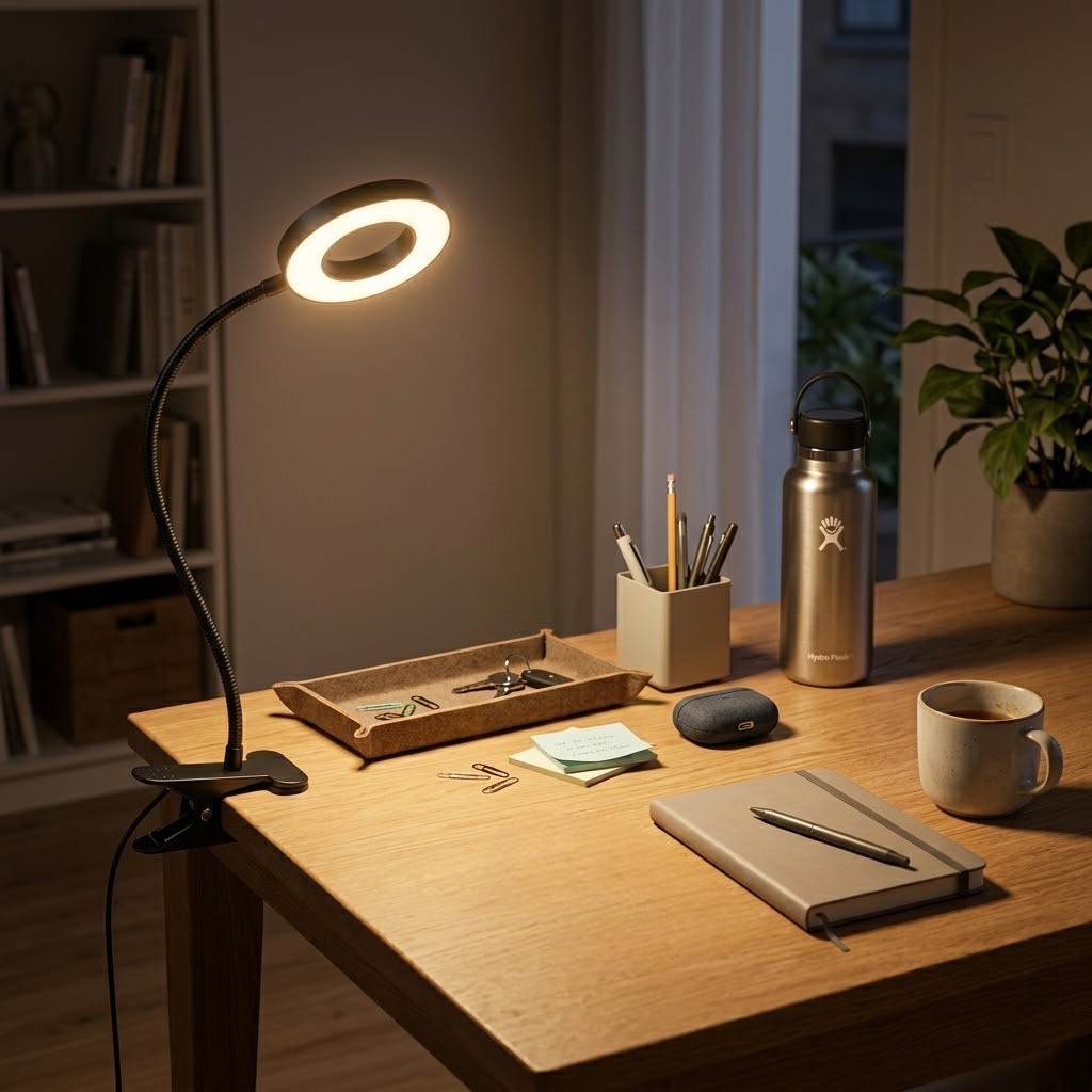 Lampe de bureau à pince lecture | Nexa