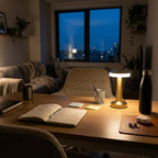 Lampe de bureau tactile aluminium | Novis