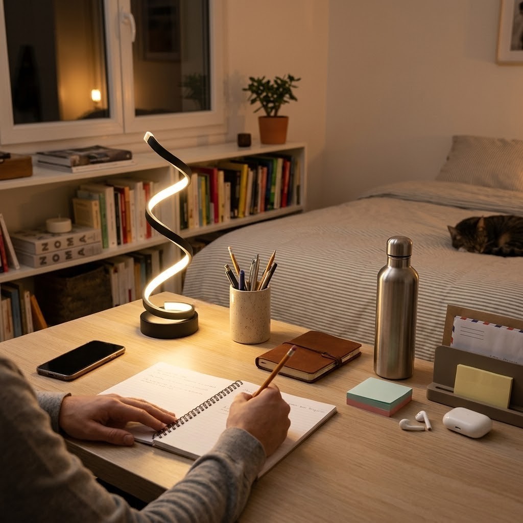 Lampe de bureau LED design | Dualis