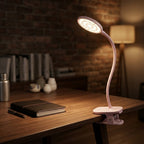 Lampe de bureau à pince rechargeable | Haloa