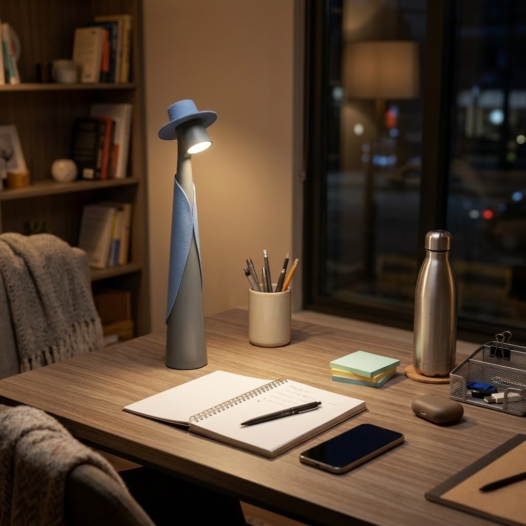 Lampe de bureau verte design | Avellia