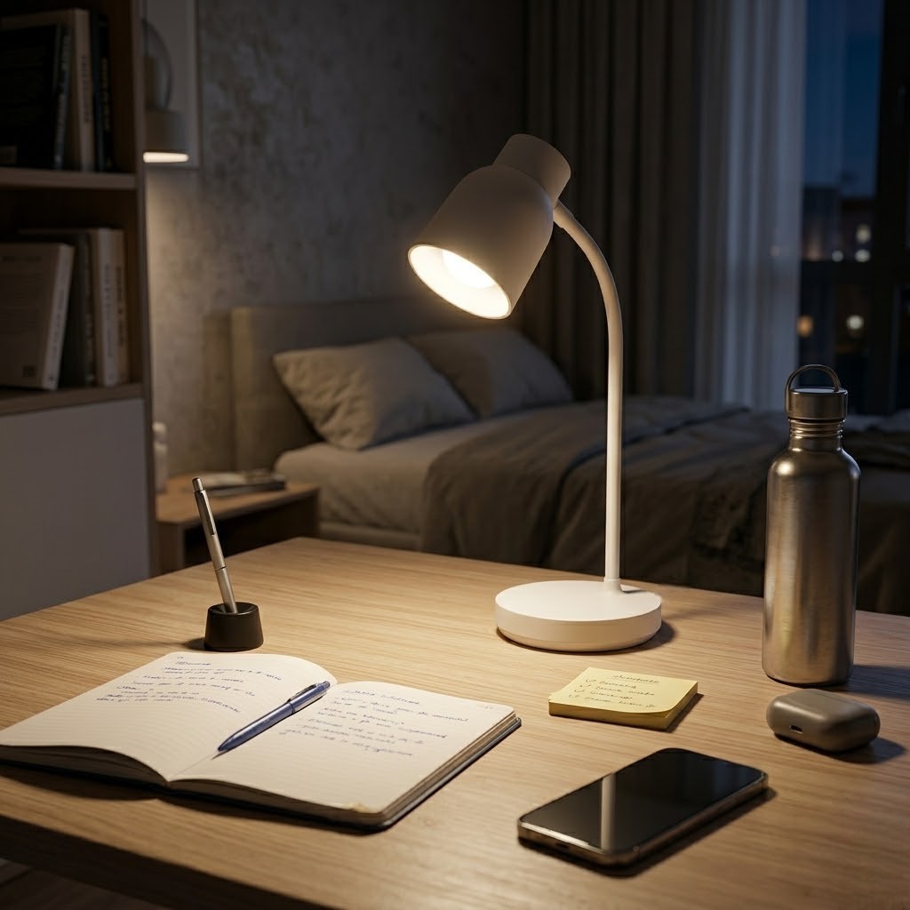 Lampe de bureau blanche | Multéa