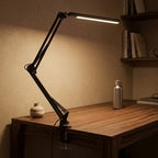 Lampe de bureau à pince articulée | Axion