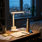 Lampe de bureau blanche tactile | Snowix