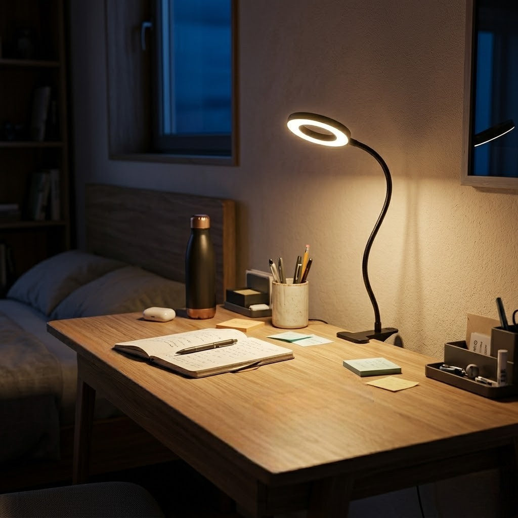 Lampe de bureau LED à pince | Lumix