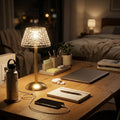 Lampe de bureau vintage tactile | Elaris