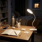 Lampe de bureau blanche télécommande | Remotys