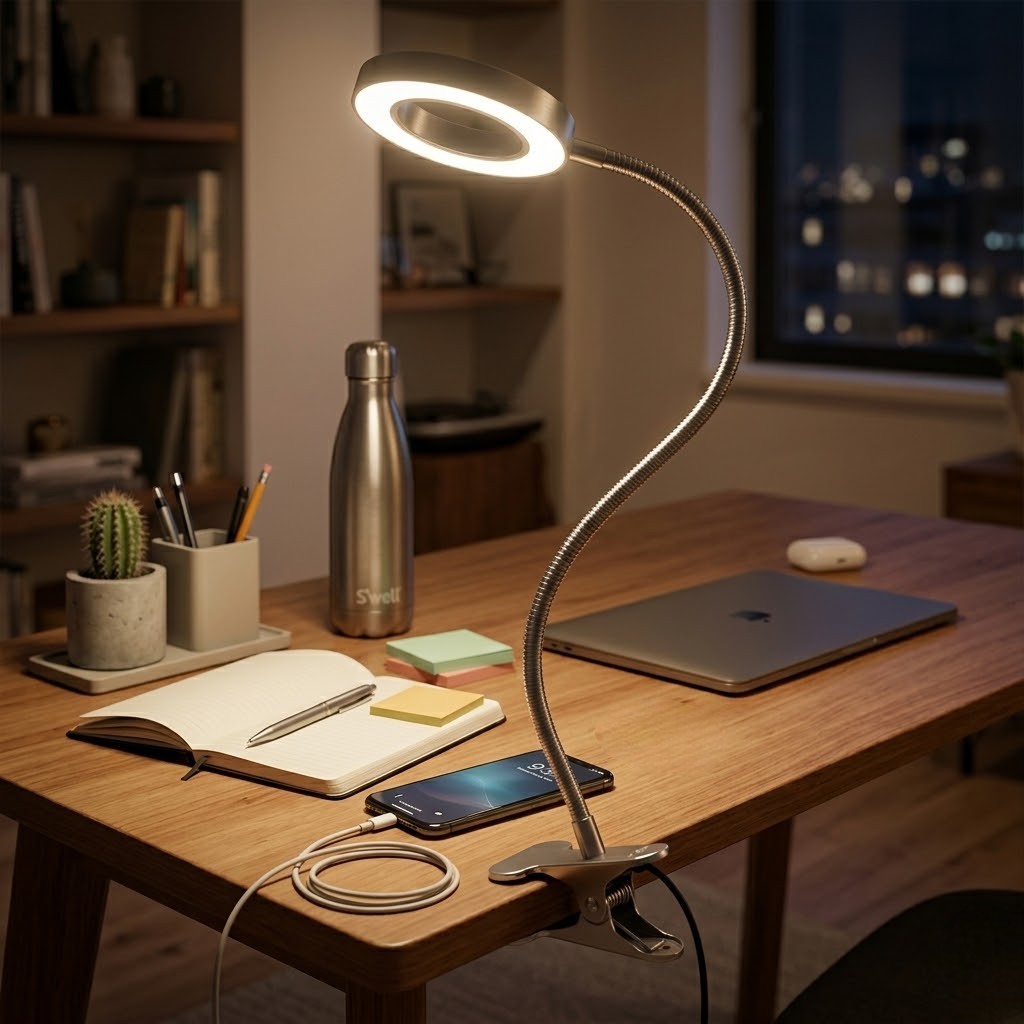 Lampe de bureau articulée lecture | Lireva