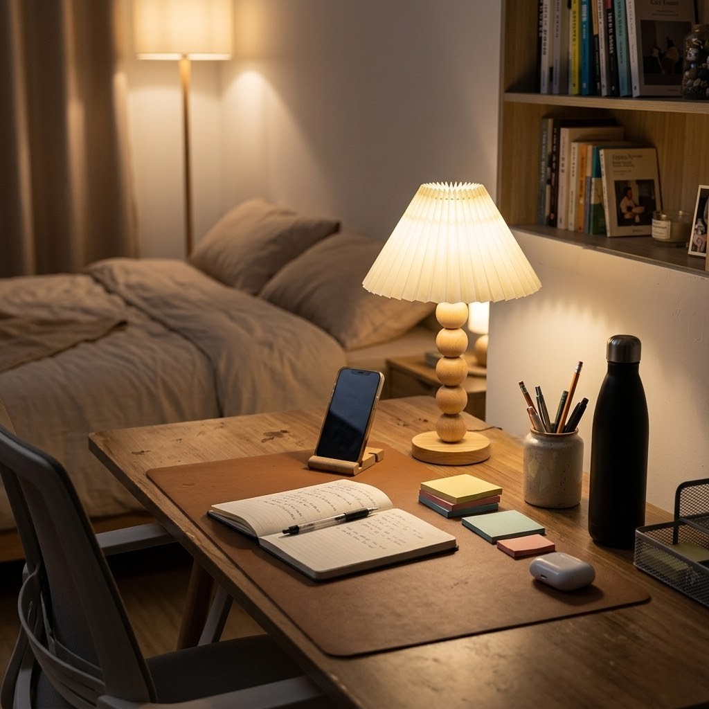 Lampe de bureau bois scandinave | Nordwood