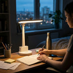 Lampe de bureau blanche tactile | Snowix