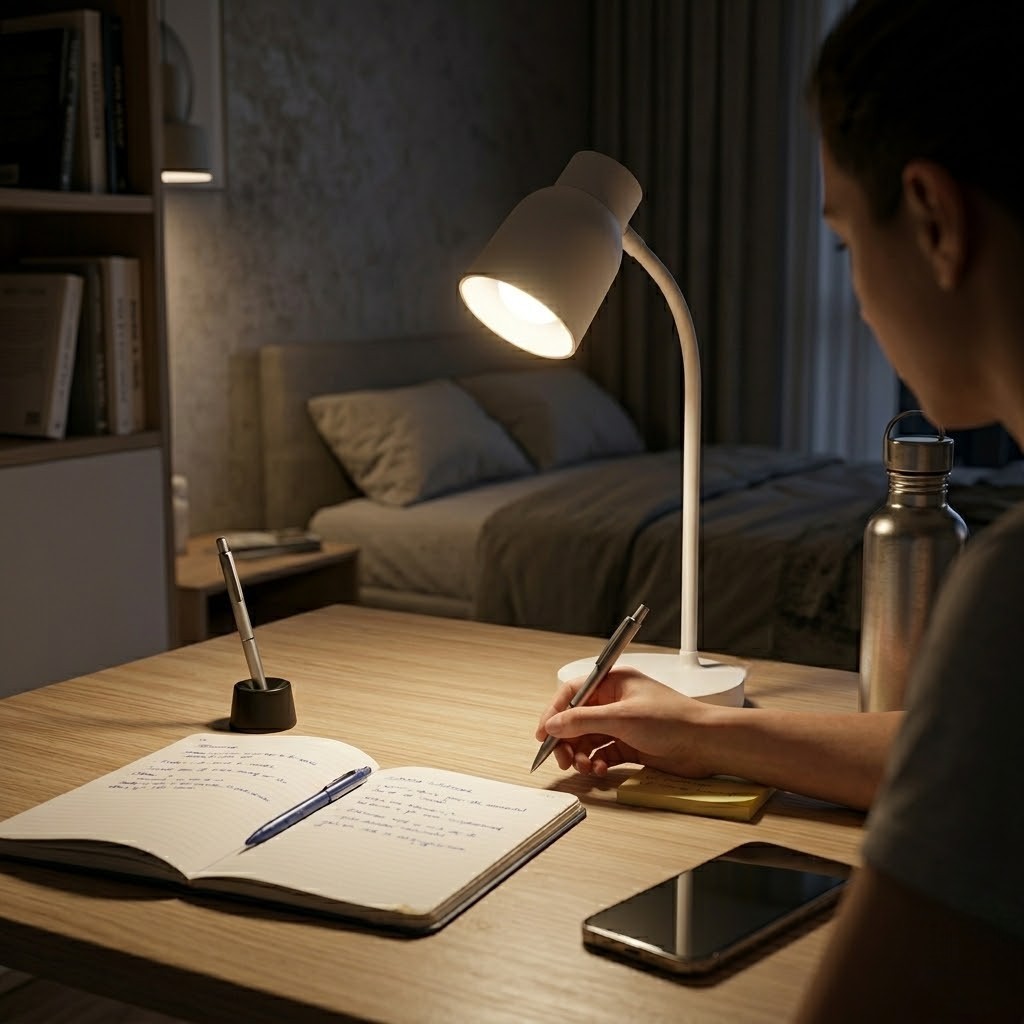 Lampe de bureau blanche | Multéa