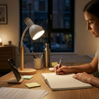Lampe de bureau bois minimaliste | Oakelys