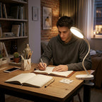 Lampe de bureau blanche télécommande | Remotys