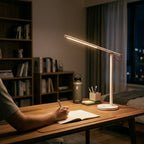 Lampe de bureau blanche minimaliste | Purelia