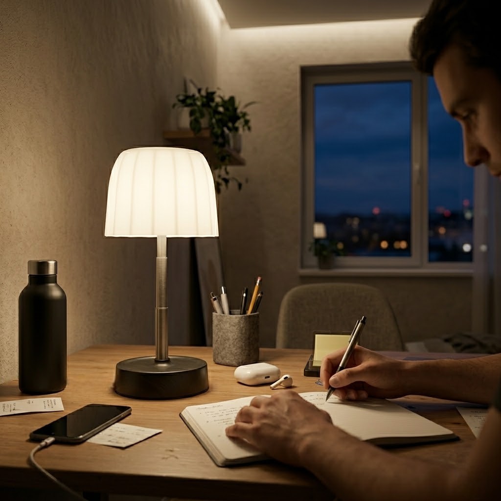 Lampe de bureau tactile pliable | Flexia