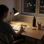 Lampe de bureau bois | Woodena