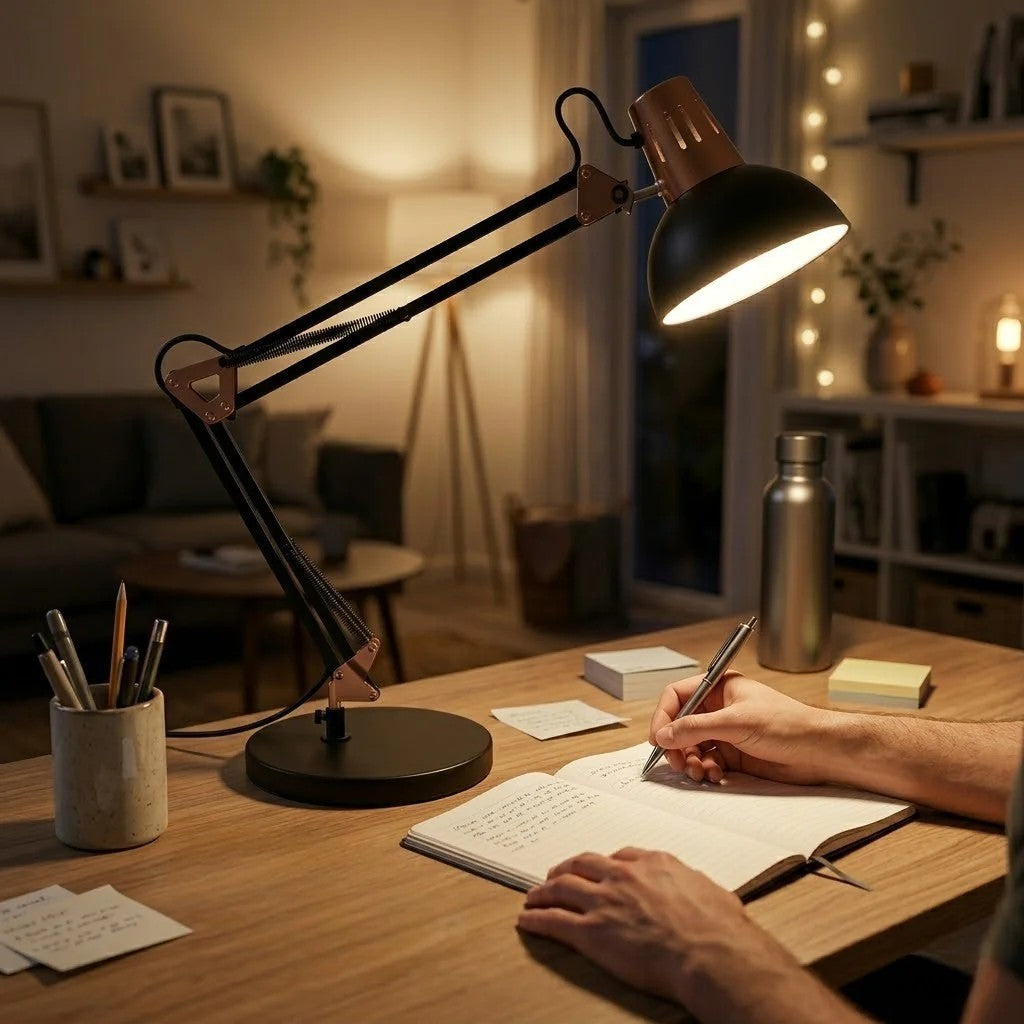 Lampe de bureau à pince moderne | Vectora