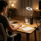 Lampe de bureau LED à pince | Lumix