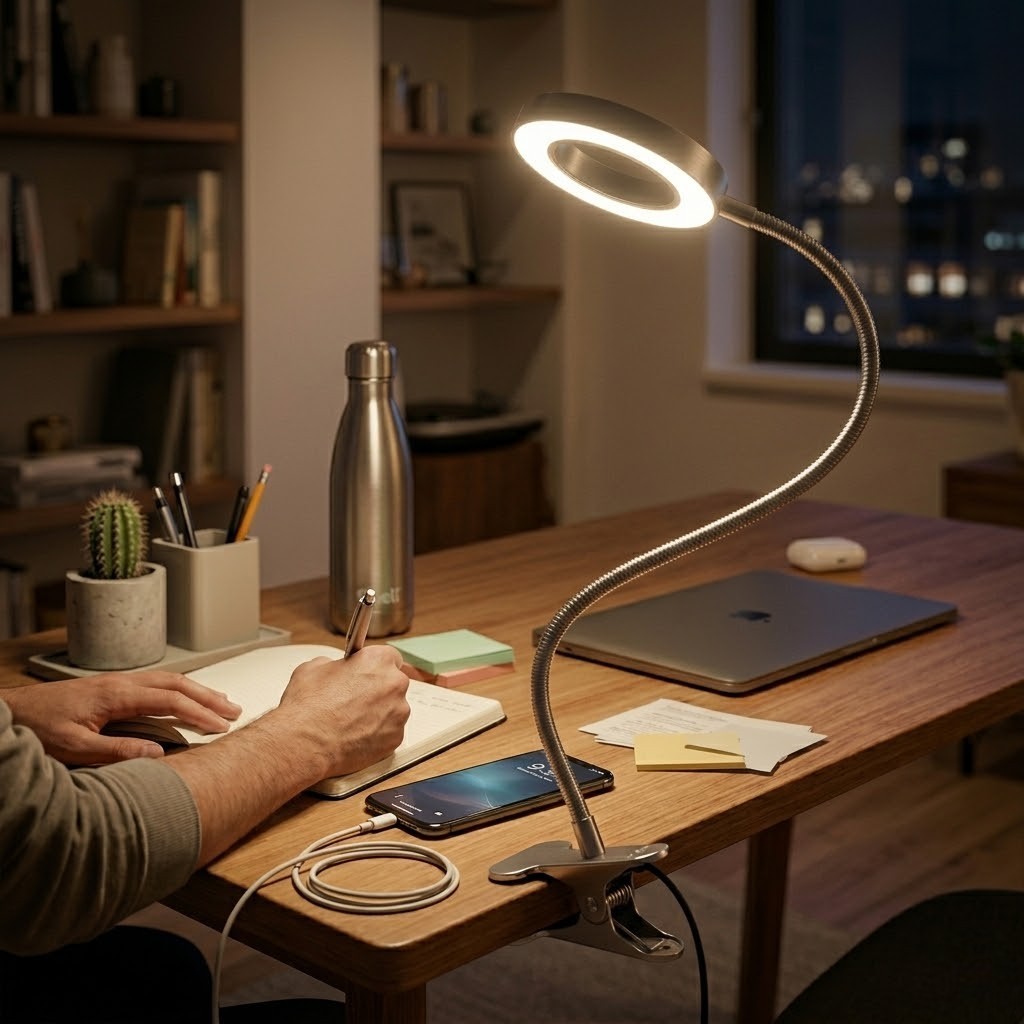 Lampe de bureau articulée lecture | Lireva