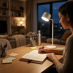 Lampe de bureau blanche LED | Glowen
