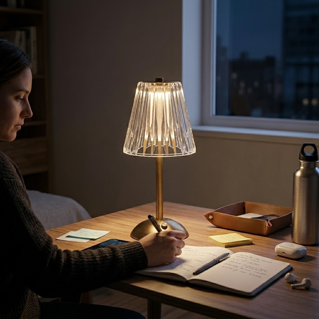 Lampe de bureau tactile minimaliste | Eloria