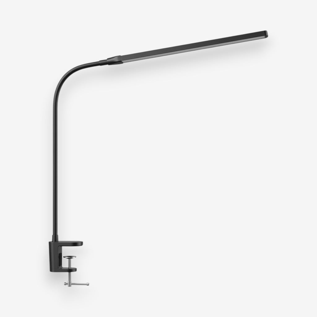 Lampe de bureau à pince noir | Lumina
