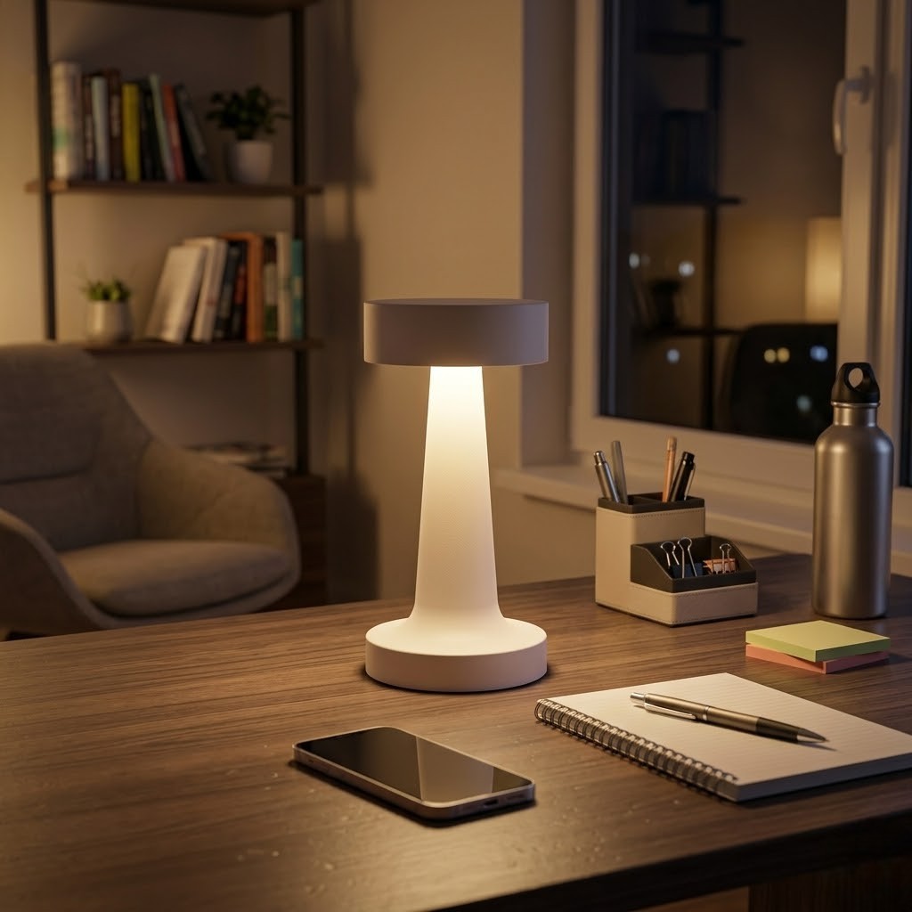 Lampe de bureau blanche | Althera