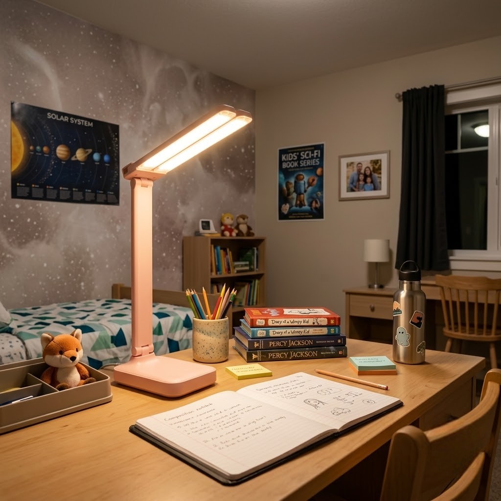 Lampe de bureau enfant pliable | Foldy