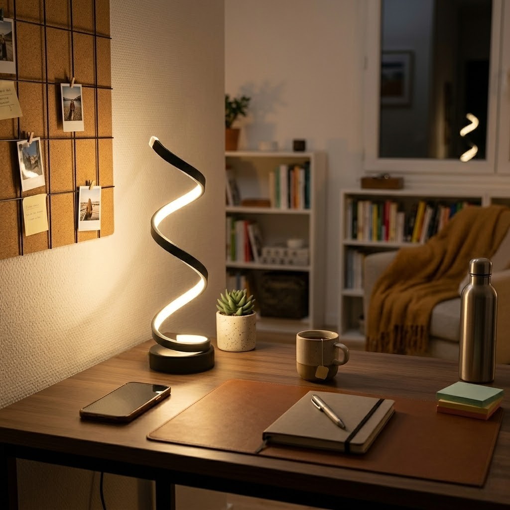 Lampe de bureau LED design | Dualis
