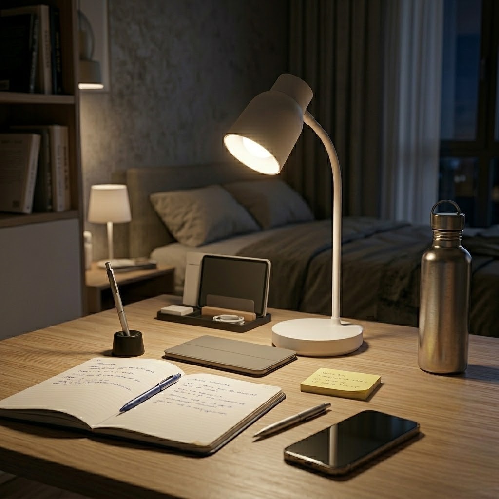 Lampe de bureau blanche | Multéa