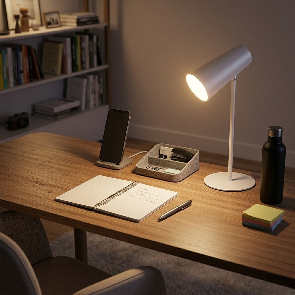 Lampe de bureau sans fil design | Aurea