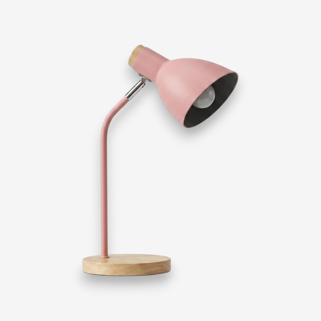 Lampe de bureau bois orientable | Arvella