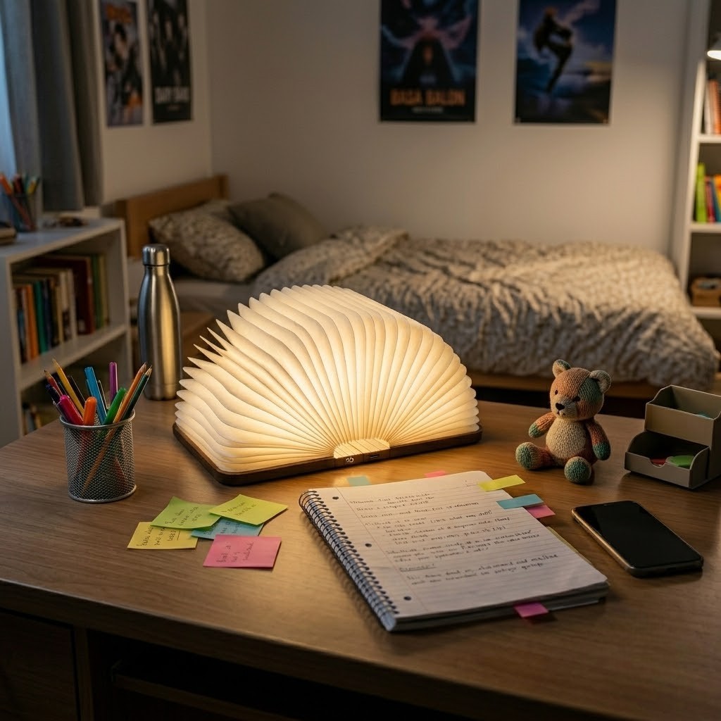 Lampe de bureau enfant livre lumineux | Bookina
