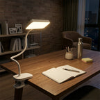 Lampe de bureau blanche sans fil | Cordelia