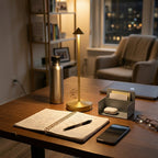 Lampe de bureau vintage sans fil | Velmira