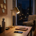 Lampe de bureau dorée design | Mushgold