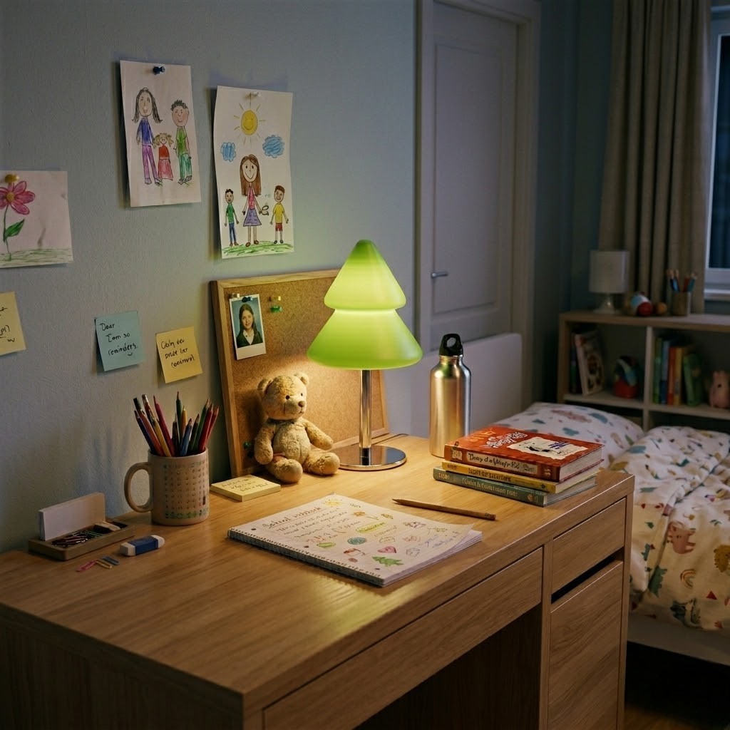 Lampe de bureau enfant vert | Muralya