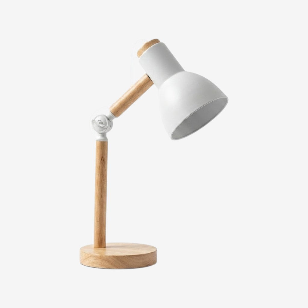 Lampe de bureau articulée bois | Woodia