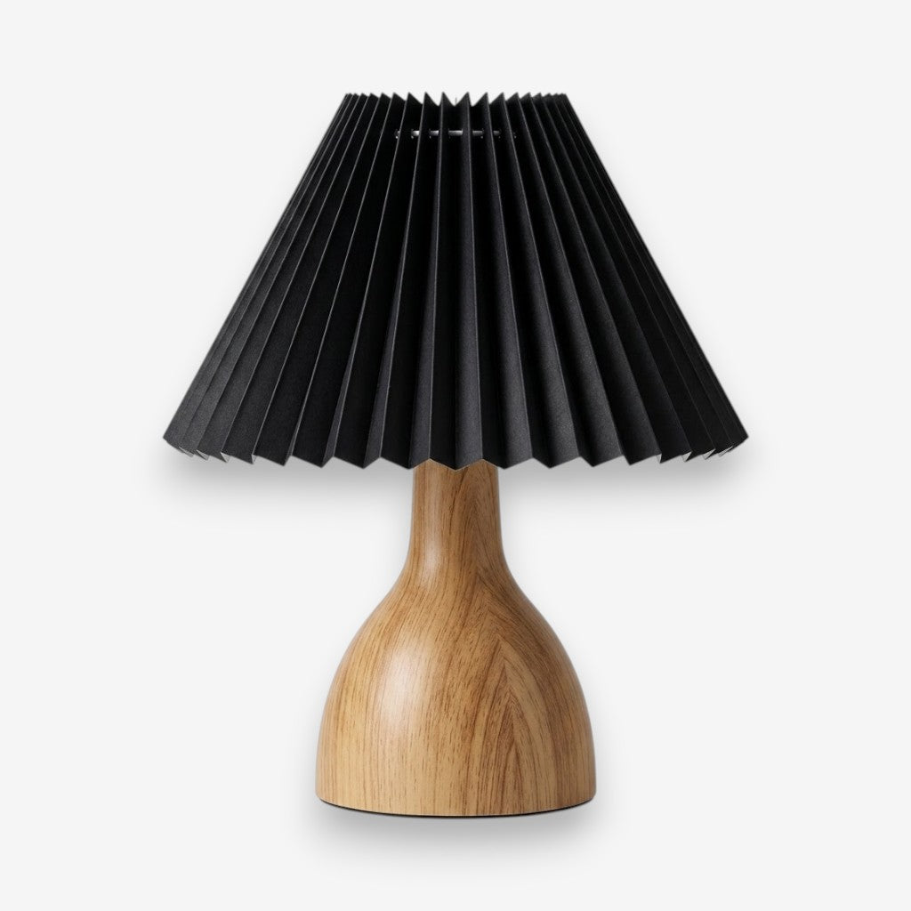 Lampe de bureau bois vintage | Cerawood