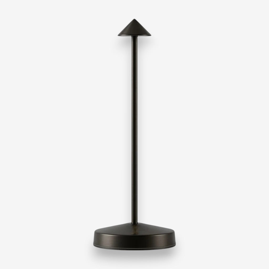 Lampe de bureau sans fil dorée | Solaris