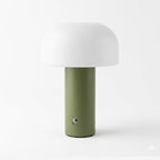 Lampe de bureau verte champignon | Mossia