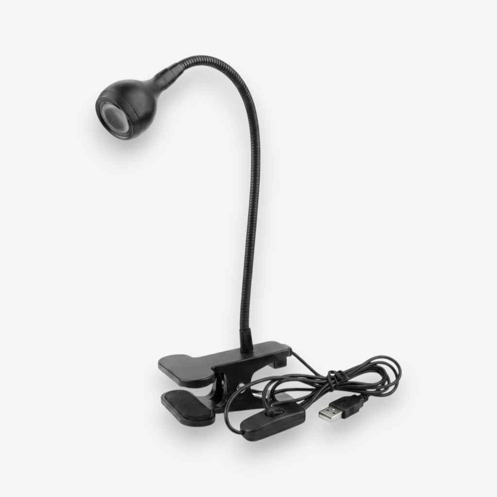 Lampe de bureau à pince USB | Clario