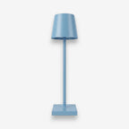 Lampe de bureau bleue aluminium | Aluvia