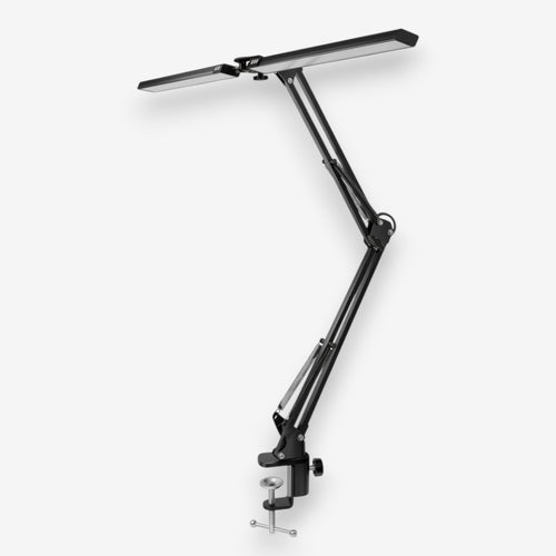 Lampe de bureau articulée double tête | Duolux