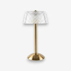 Lampe de bureau dorée moderne | Veloria